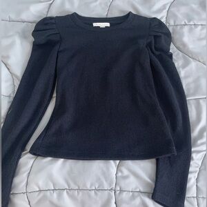 Black Long Sleeve Top